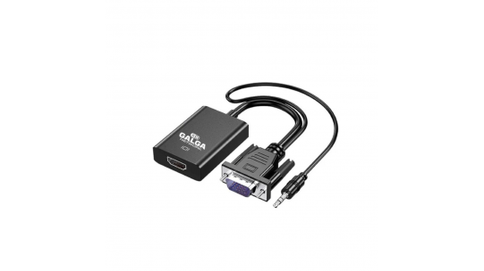 Cable Adaptador Conversor Vga A Hdmi Full Hd + Audio + Usb
