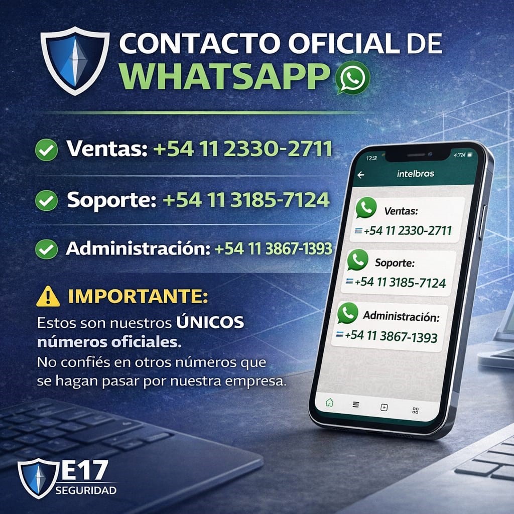 Contacto oficial WhatsApp